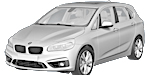 BMW F45 B2102 Fault Code